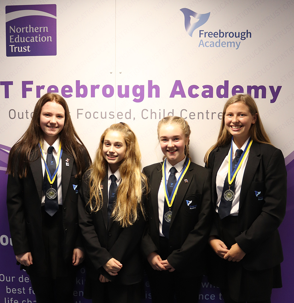 Freebrough students compete in netball tournament