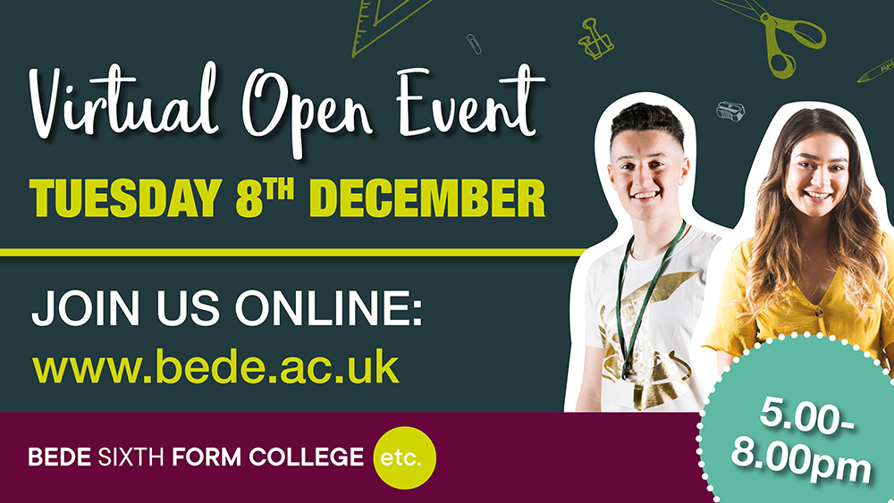 Bede College Virtual Open Event